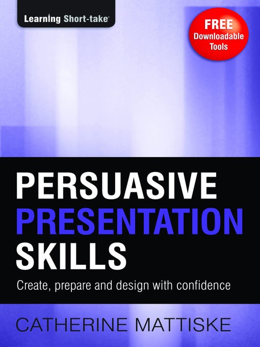 Cover image for Persuasive Presentation Skills